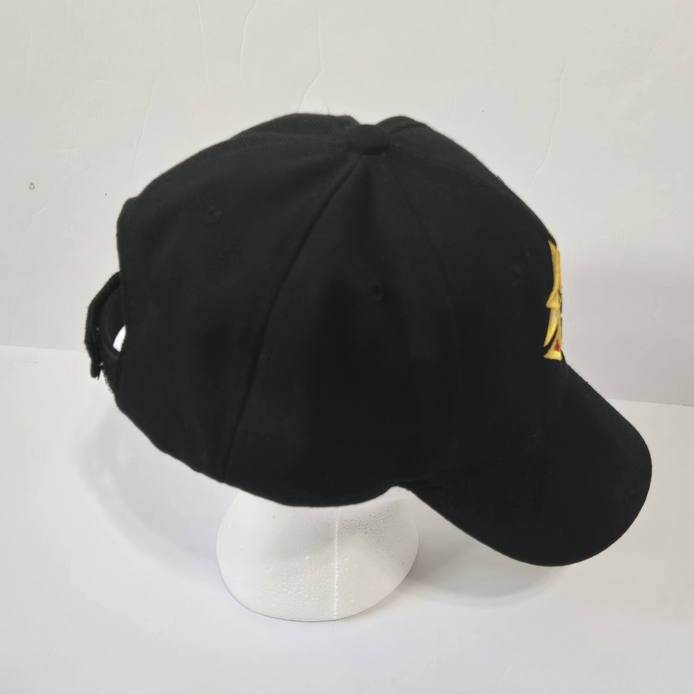 Knights of Columbus K of C Embroidered Baseball Cap Hat Black Adjustable Cap Kin - Picture 6 of 6
